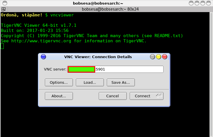 centos 7 vnc server no taskbar